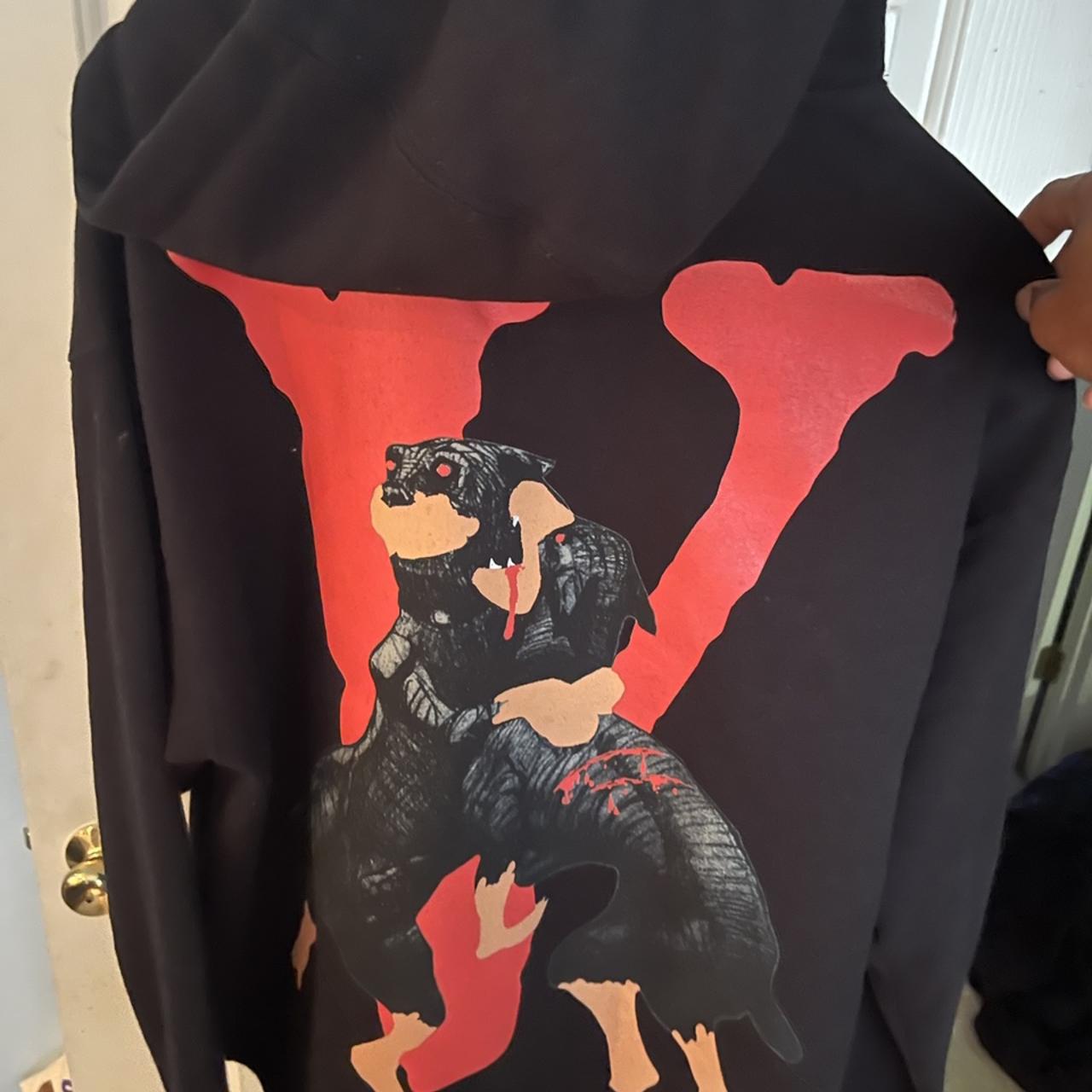 Vlone city outlet morgue dogs hoodie