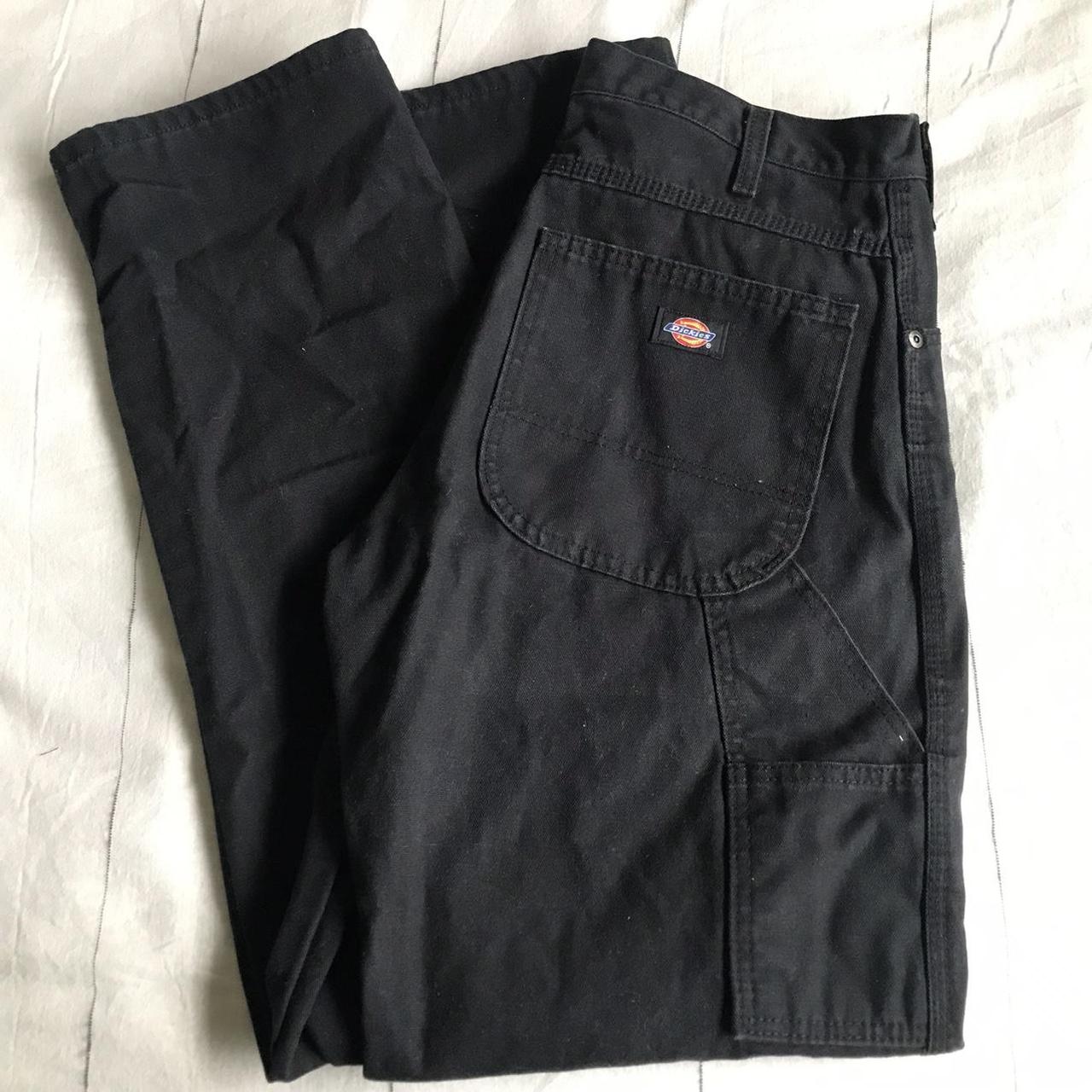 Black Dickies work pants, size 32x32. These are... Depop