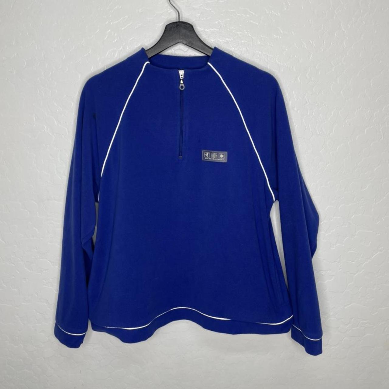 B.U.M. Equipment Men's Blue Sweatshirt | Depop