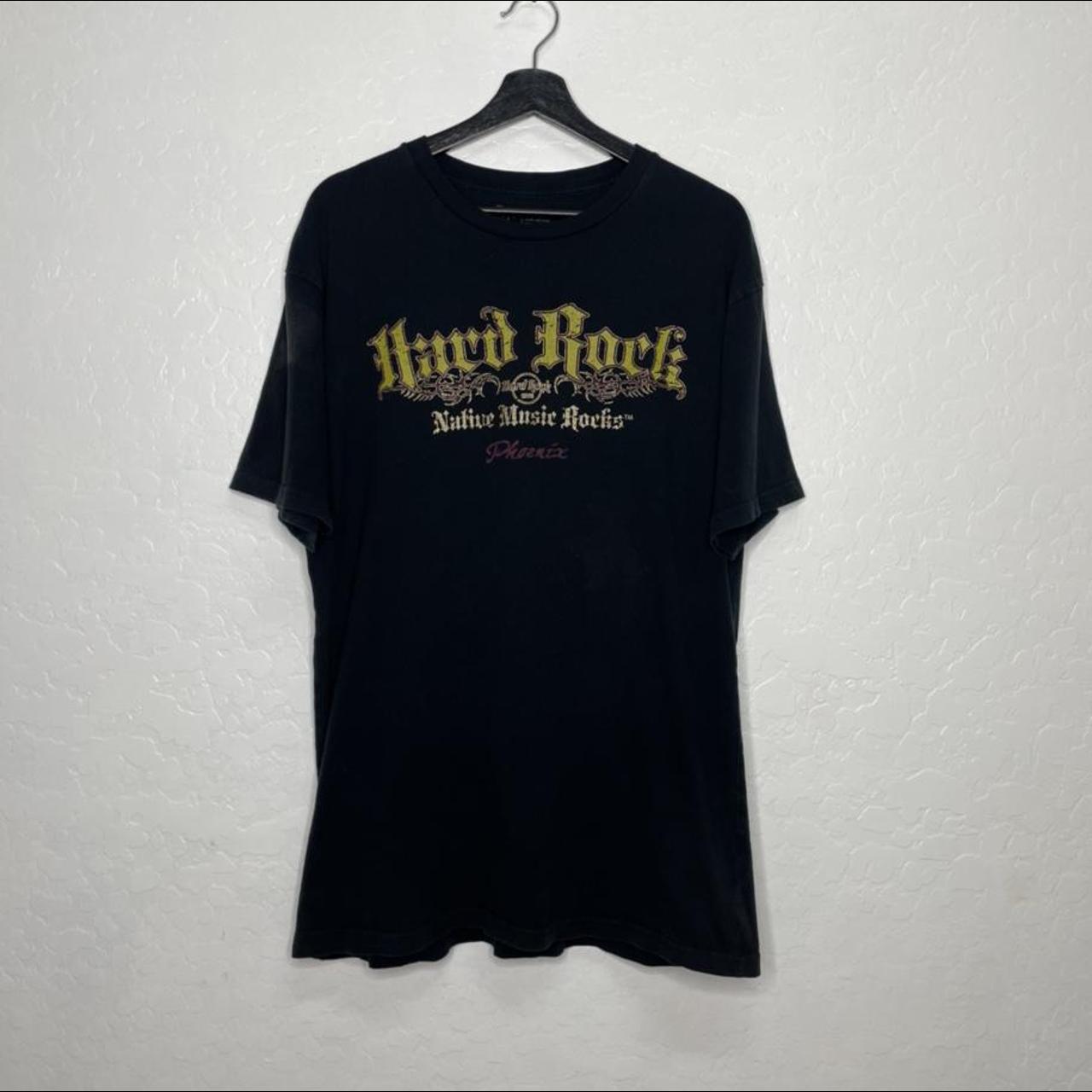 Hard Rock Cafe Y2k tee , “Native Music Rocks,...