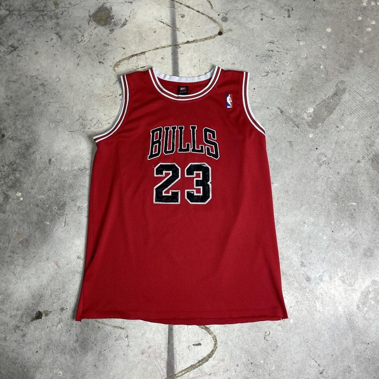 Vintage y2k Chicago Bulls Pinstripe Jersey Micheal - Depop