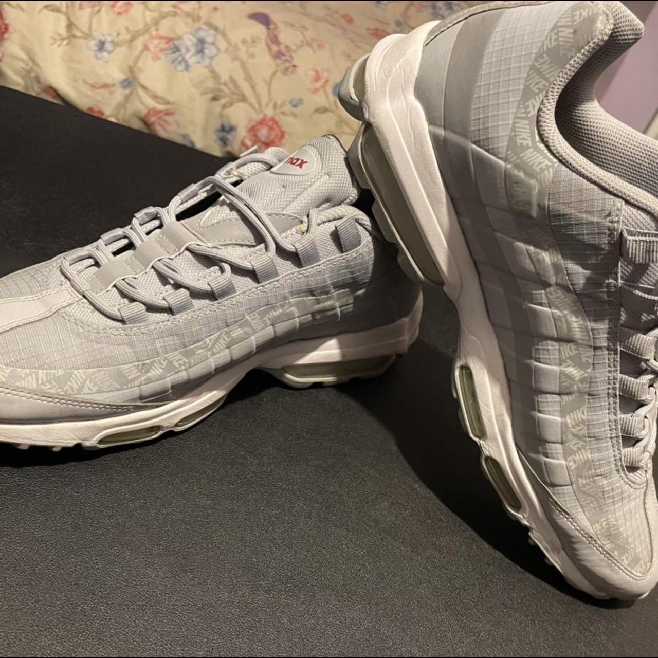 air max 95 ultra wolf grey red crush