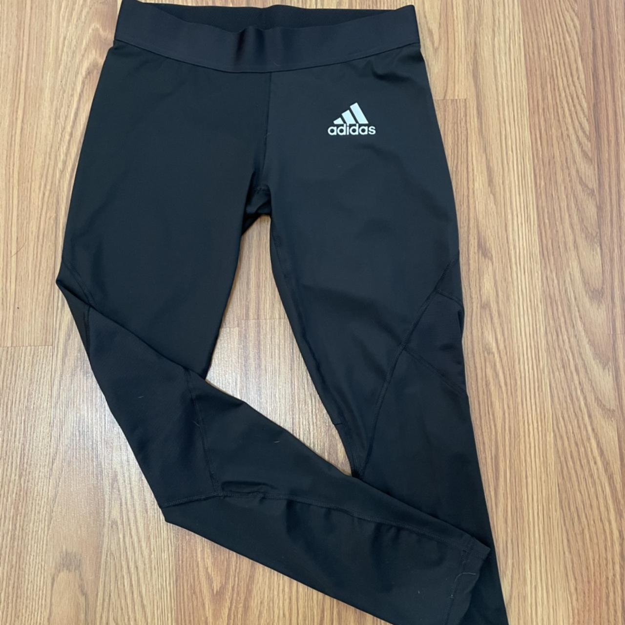 Adidas alpha skin black workout leggings. These are... - Depop