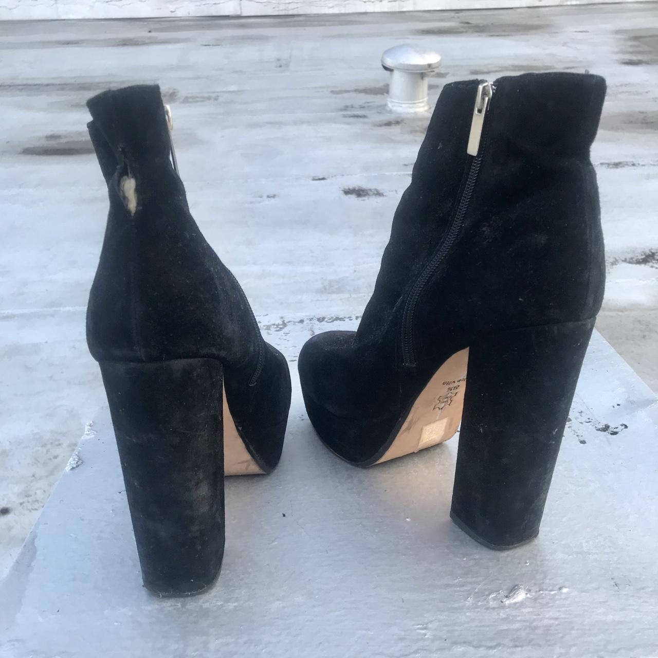 Product Image 4 - ❣️ BLACK SUEDE LEATHER HIGHHEELS.