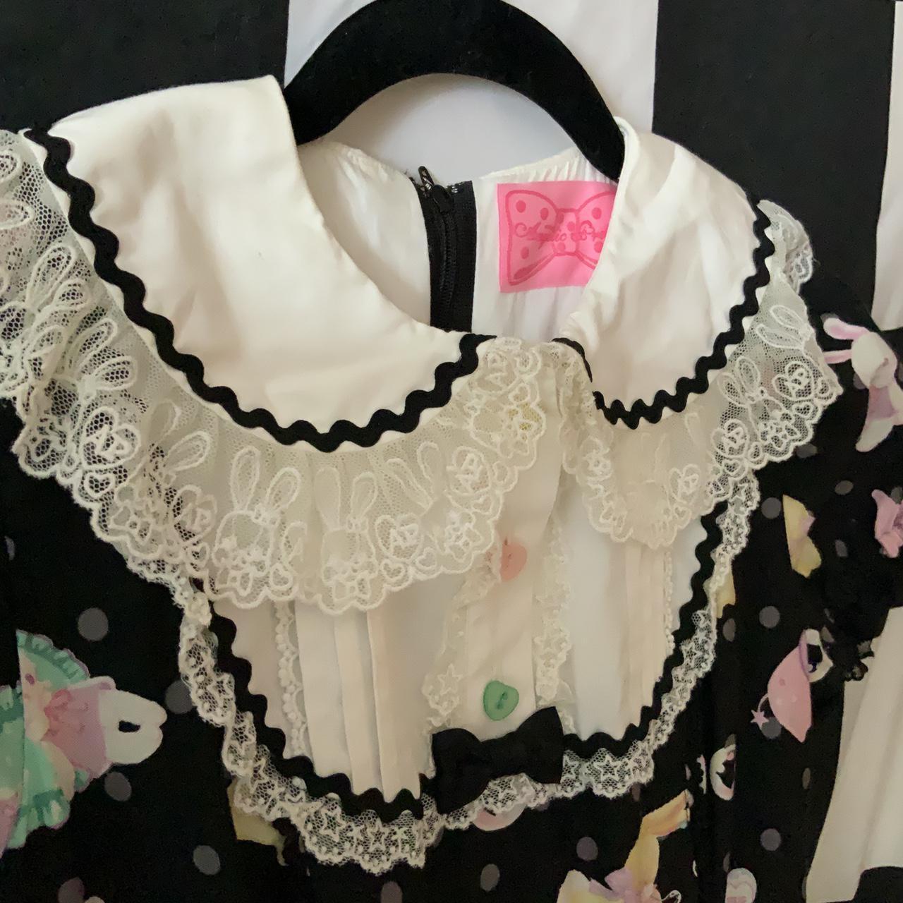 Angelic pretty rare toy fantasy one piece in black... - Depop