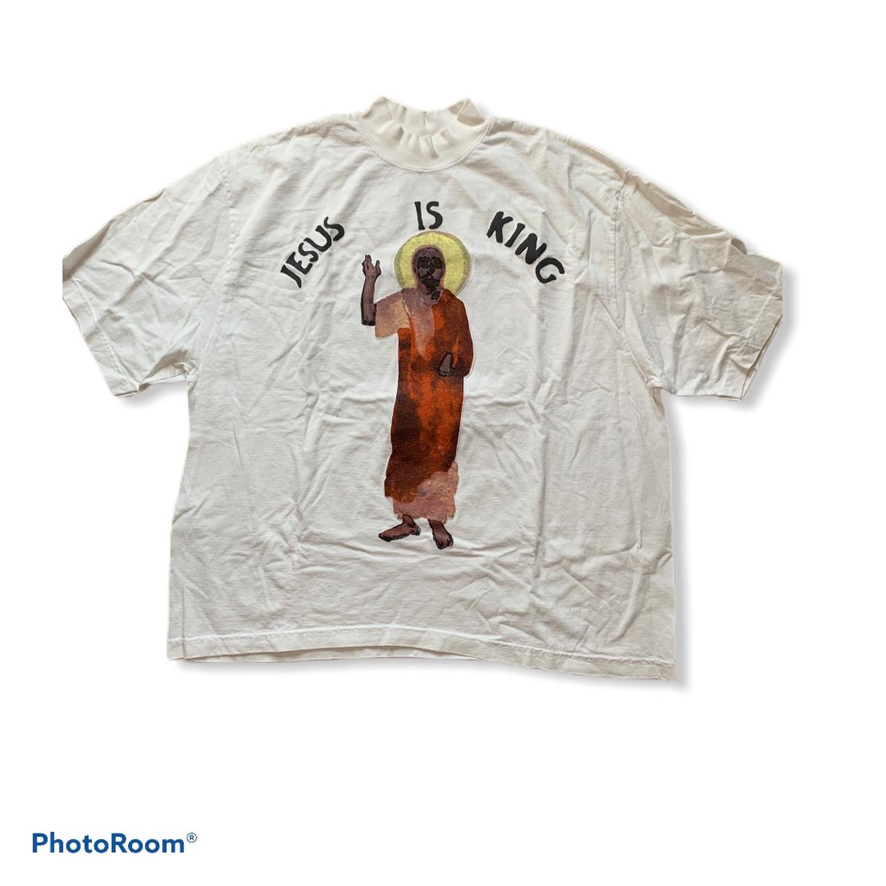 Kanye West ‘Jesus Is King’ album merch white