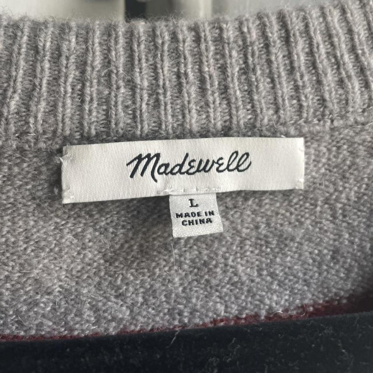 Madewell Alpaca Wool Sweater Size Large, like new... - Depop