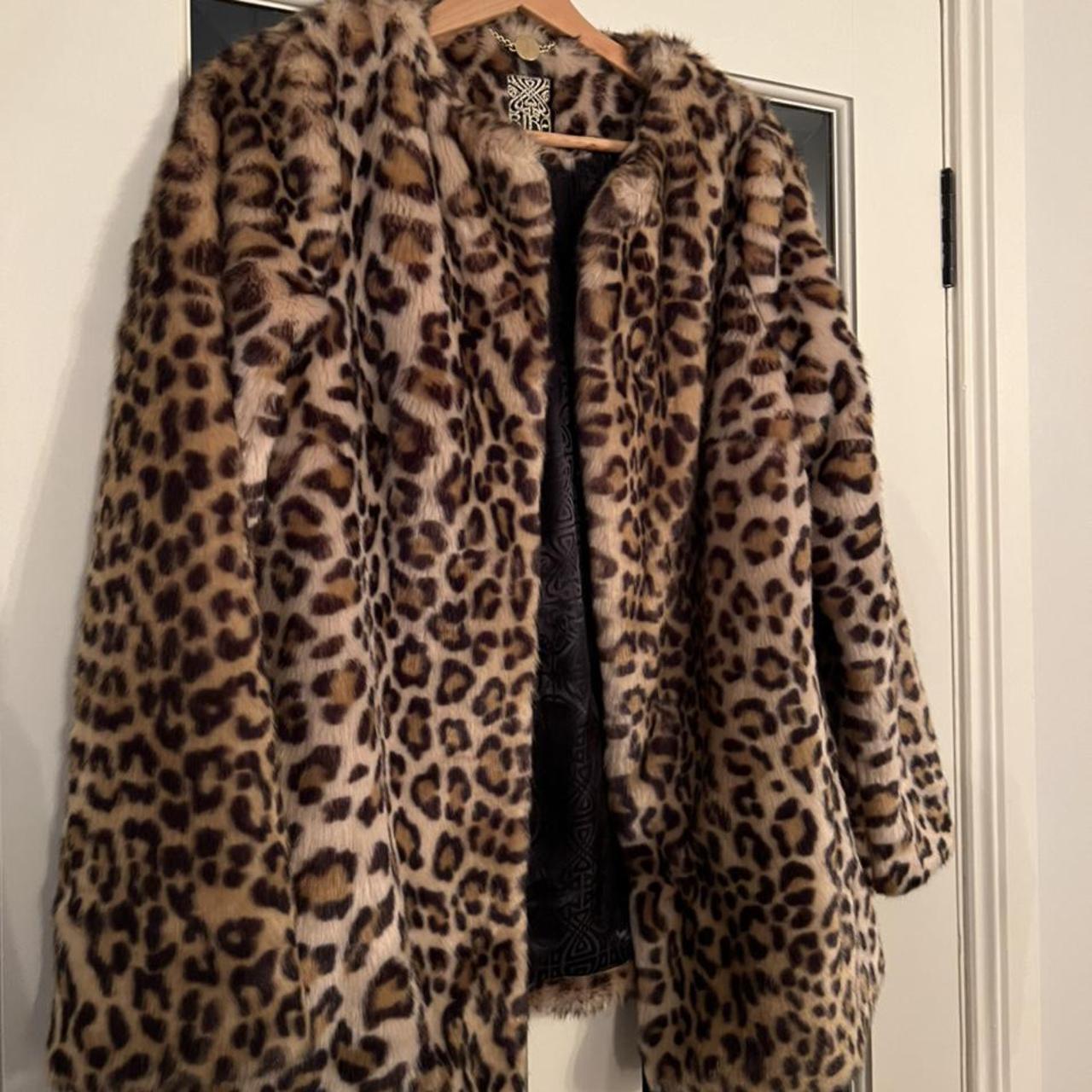 Biba leopard print clearance coat