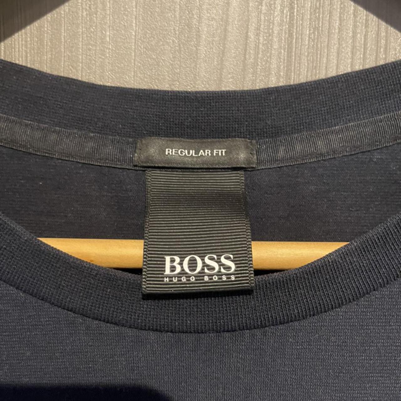 Navy Hugo Boss T Shirt Good Condition Very nice... - Depop