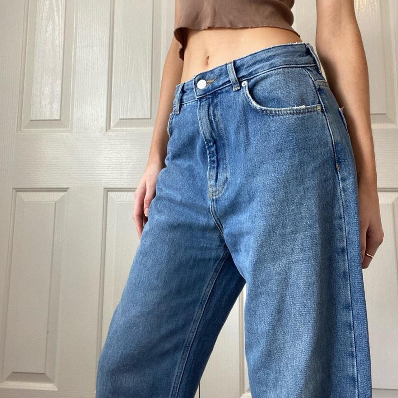 Glassons baggy denim jeans size 20. Never worn as... - Depop