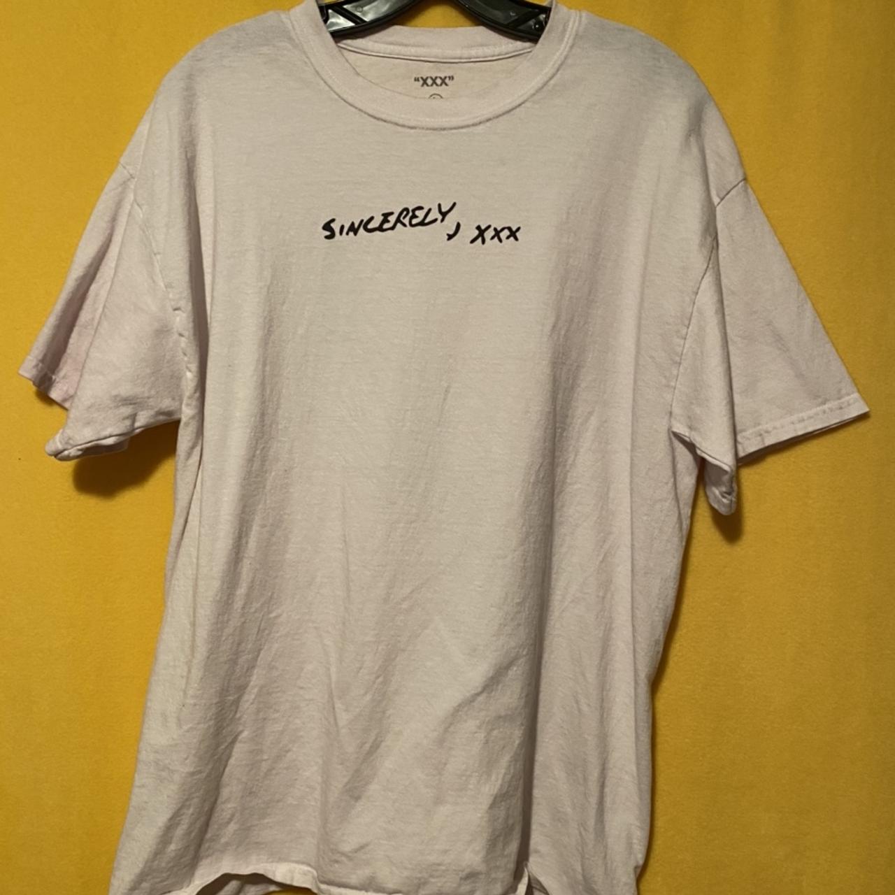 XXXTENTACION SINCERELY, XXX TEE 2018 Bought from... - Depop