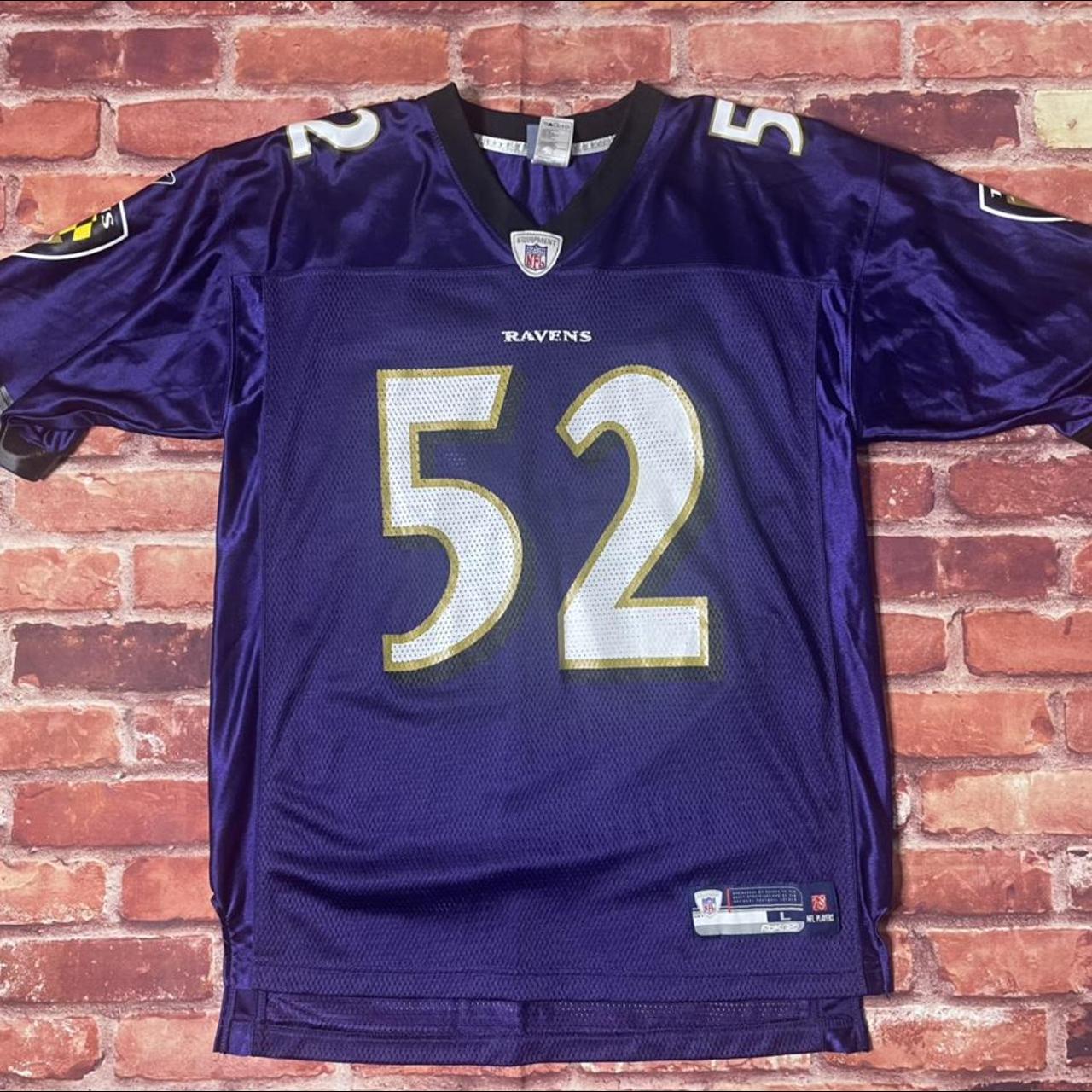 Vintage Reebok Baltimore Ravens Ray Lewis Jersey - Depop