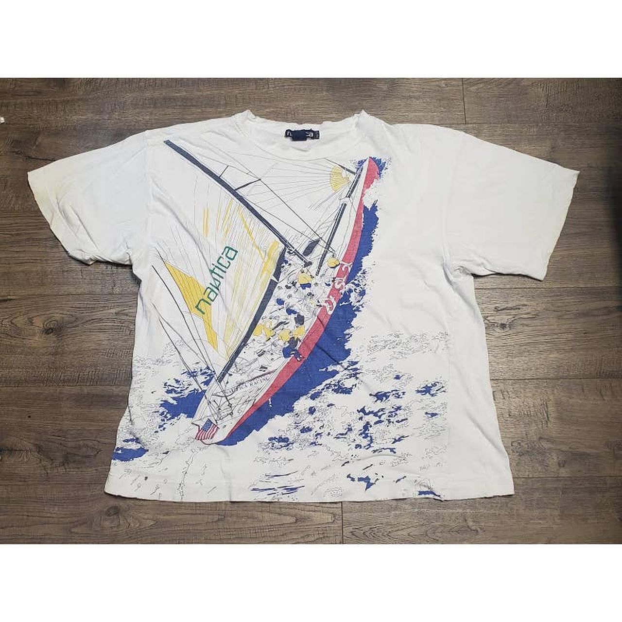 Nautica Men's Sailing Print T-Shirt