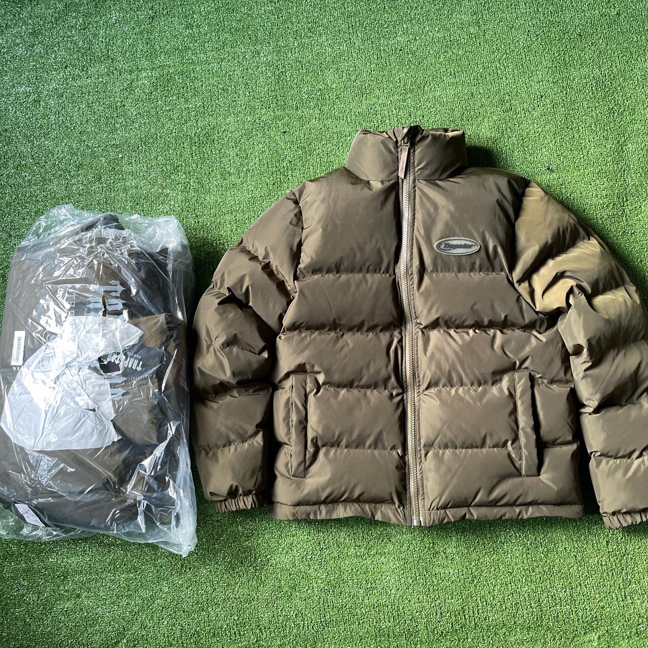 trapstar green puffer jacket