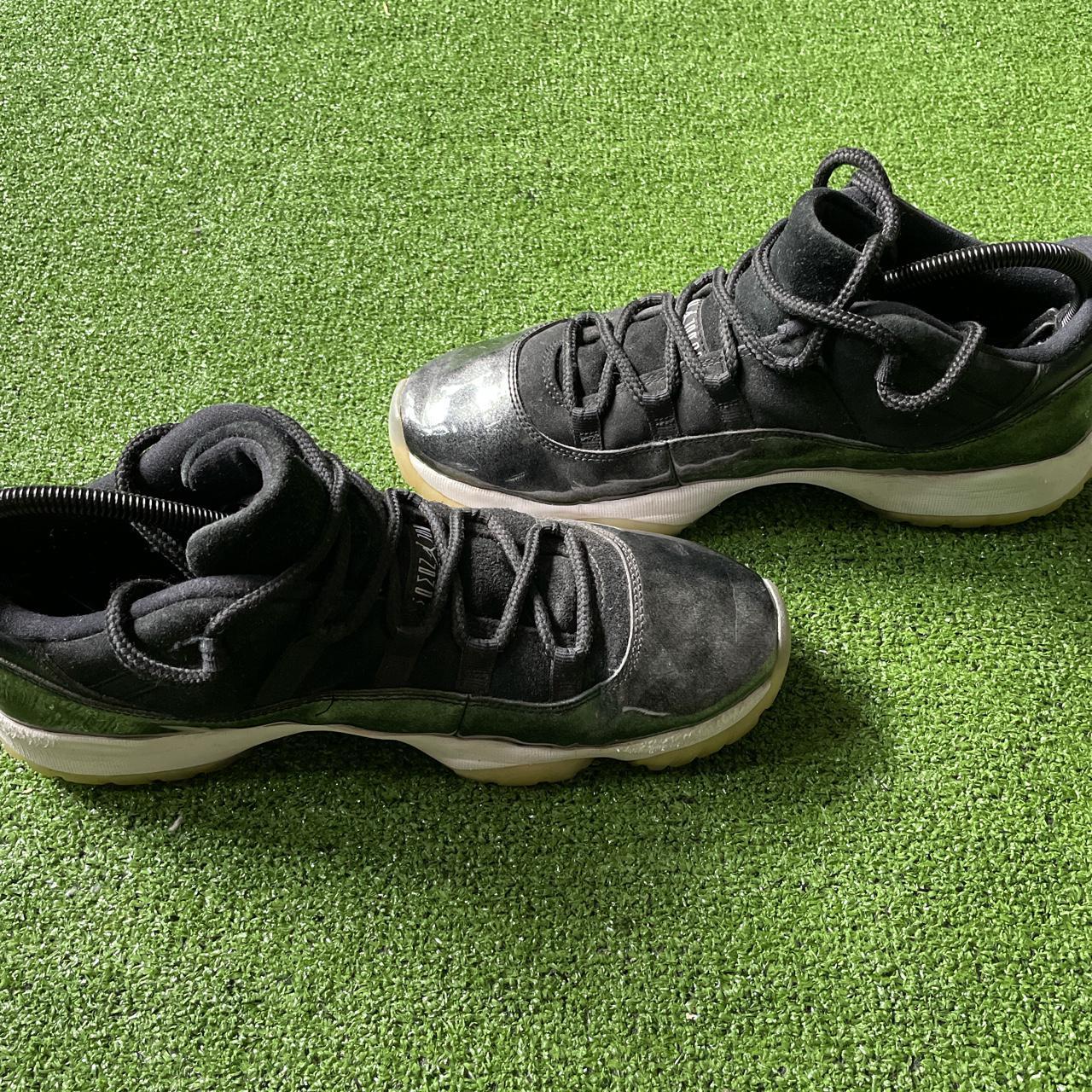 jordan 11 low barons black