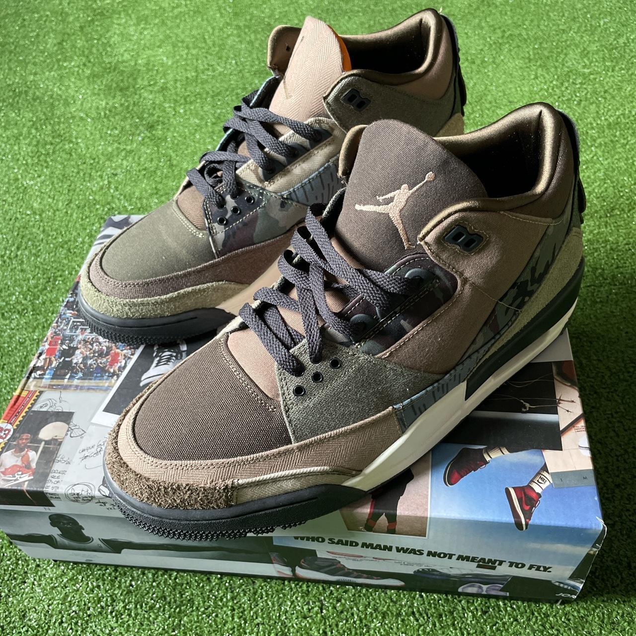 camo jordan 3