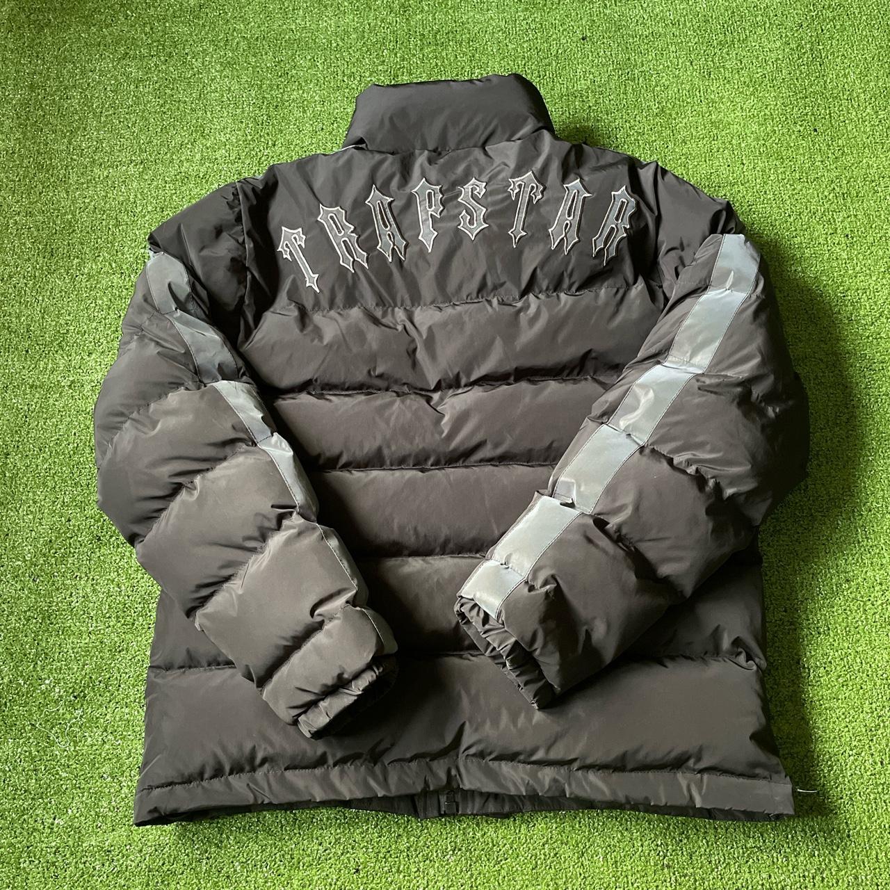 Trapstar AW19 Iridescent Stripe Quilted Puffer... Depop