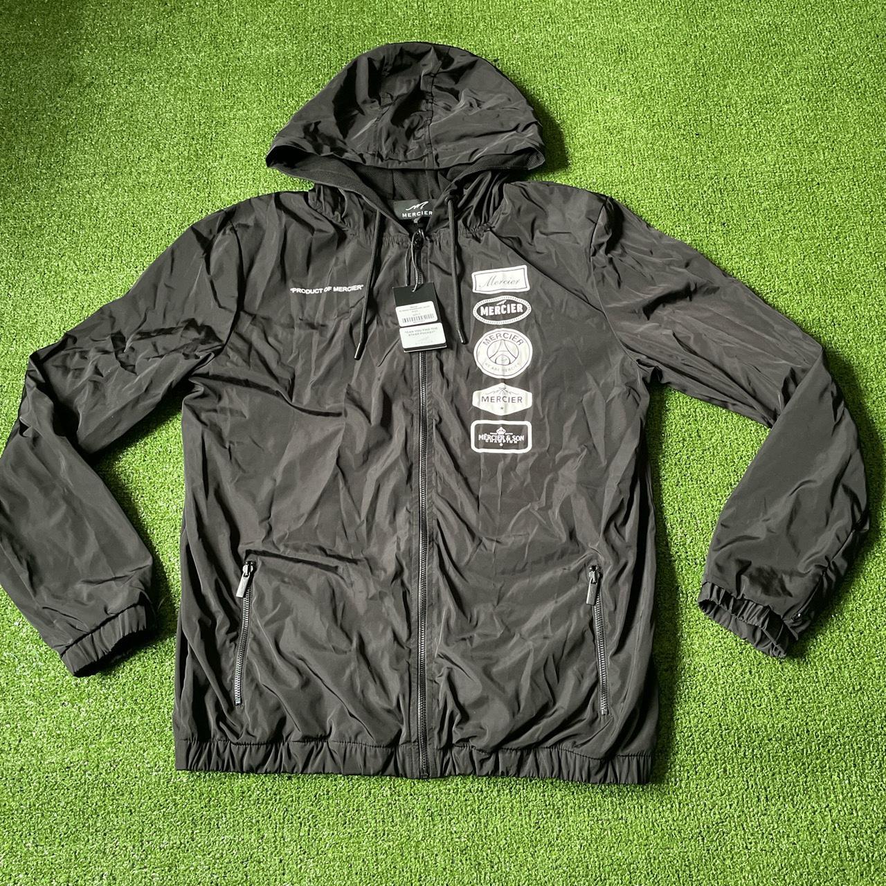 Mercier Paris Badge 2.0 Windbreaker Jacket Colour... Depop