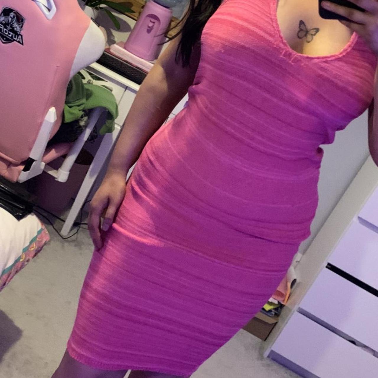 Knitted maxi dress 💘 UK size 10 from PLT never Depop