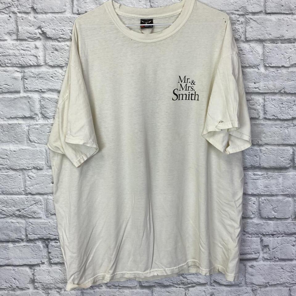 VINTAGE MR & MRS SMITH MOVIE T-SHIRT MOVIE PROMO