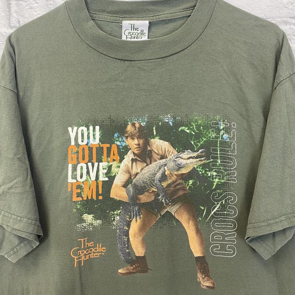 crocodile hunter t shirt