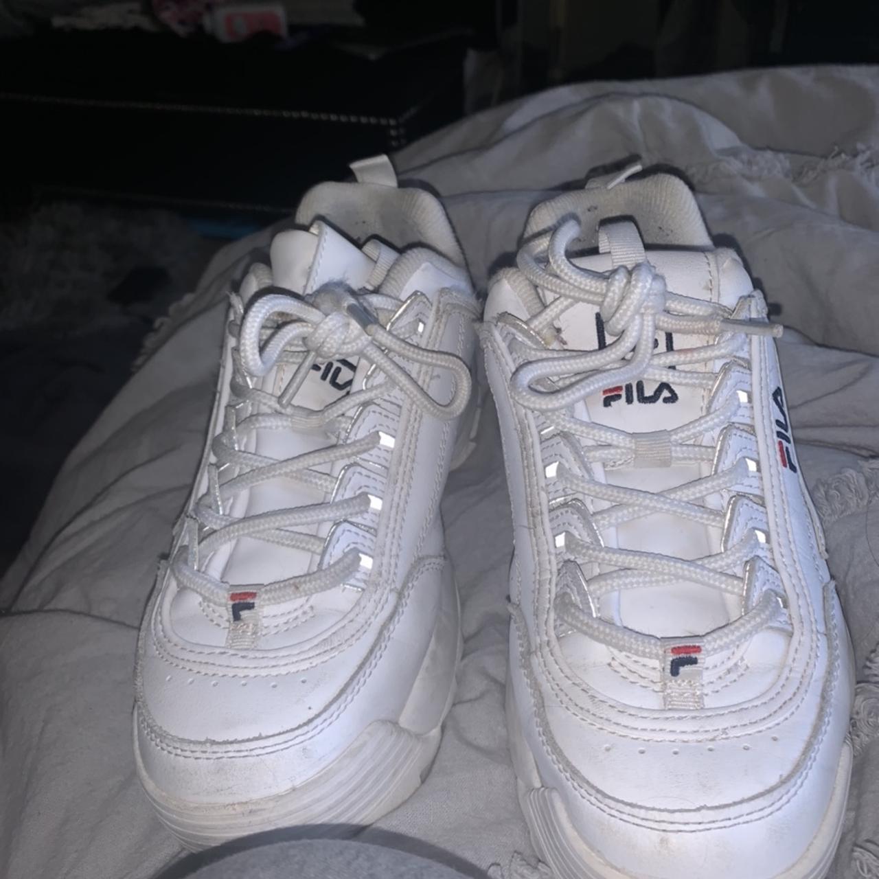 asos fila trainers