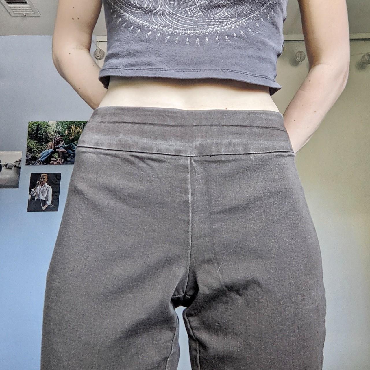 Brown capri pants! Cute and comfy, by the brand... - Depop