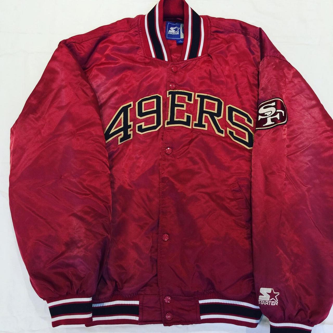 49ers pullover jacket