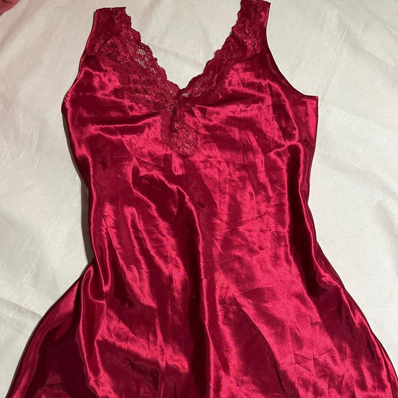 Thalia Sodi Women's Red Dress | Depop