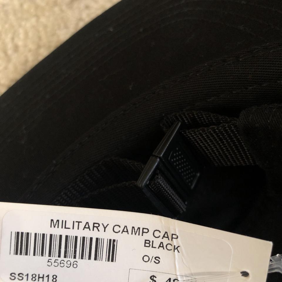 Supreme Military Camp Cap in black Never worn, new - Depop