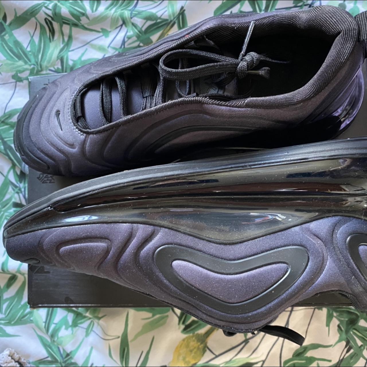 Nike women's air max 720 outlet trainer black / black / anthracite