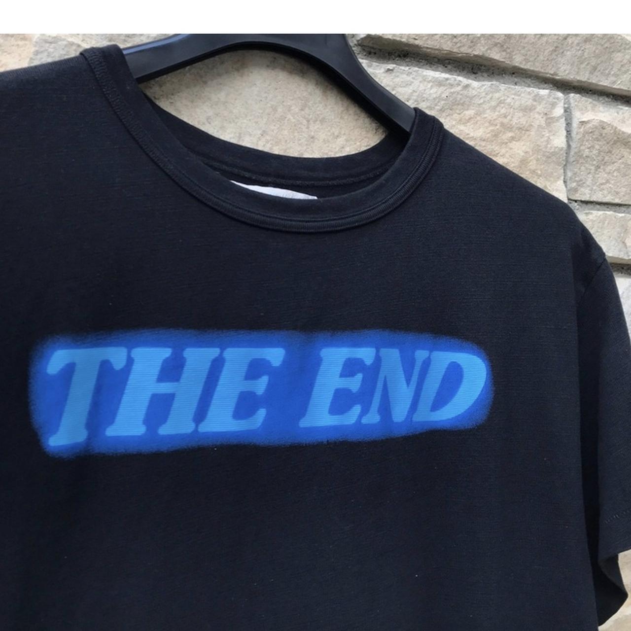 Off White The End tshirt in black size large. No... - Depop