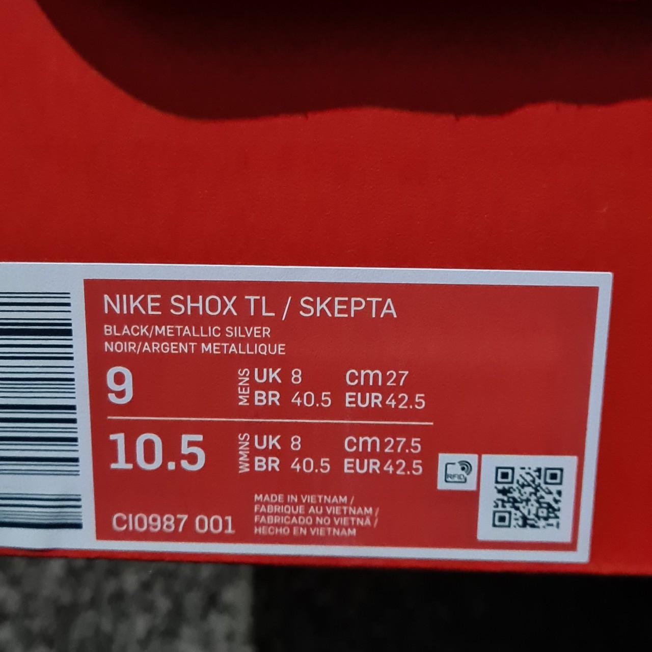 shox skepta stockx