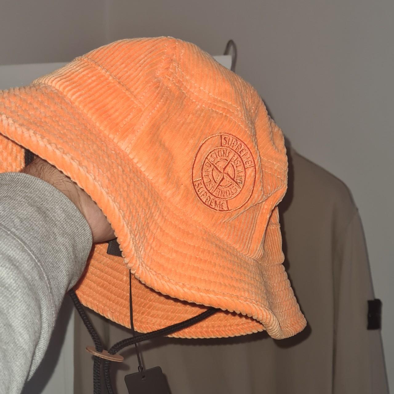 「美品」supreme corduroy bucket hat “Orange”