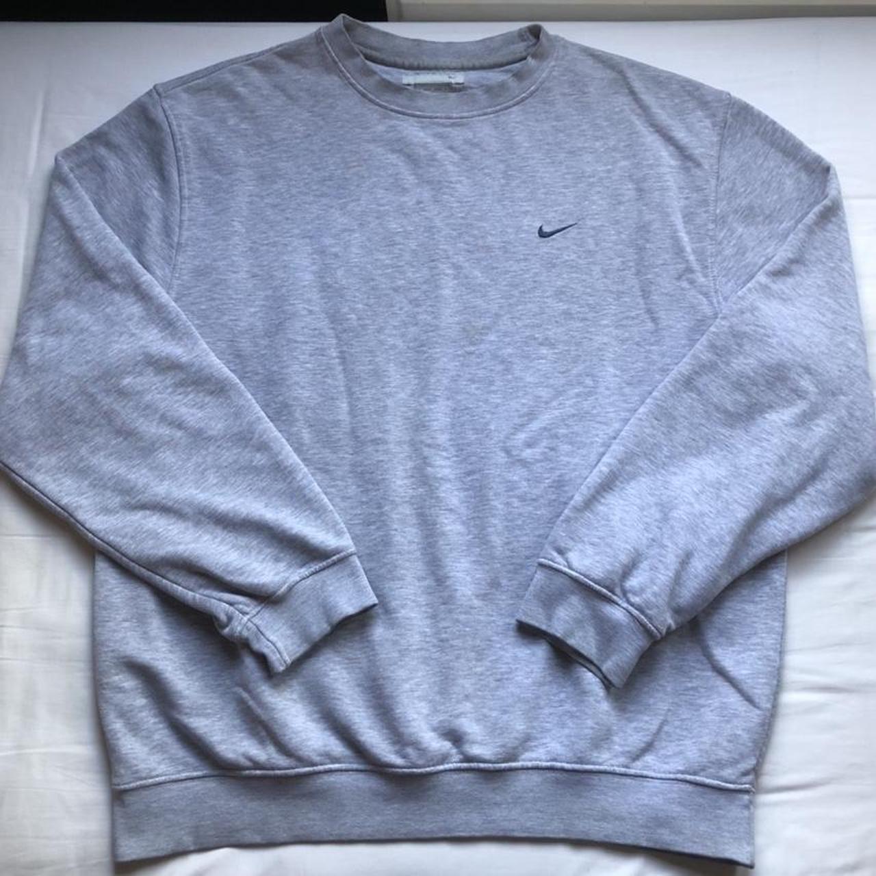 Vintage Nike Sweatshirt Grey M Staple Nike Depop   P0 