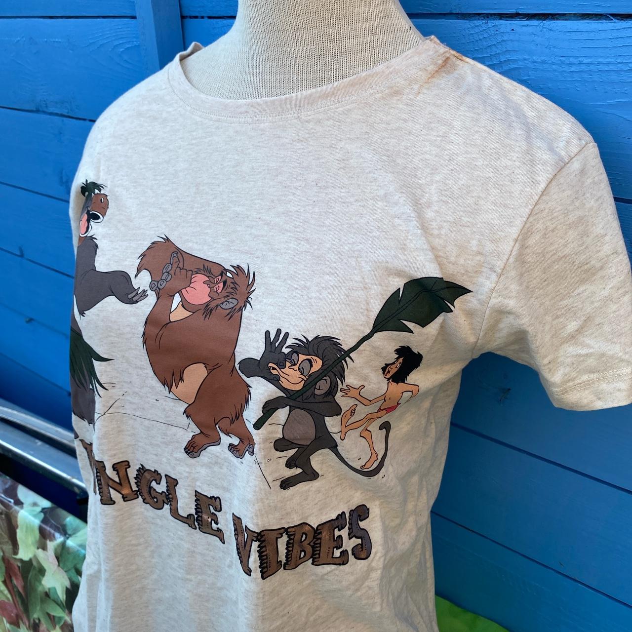 Camiseta Primark The Jungle Book Para Mujer - Estampado, Color Naranja