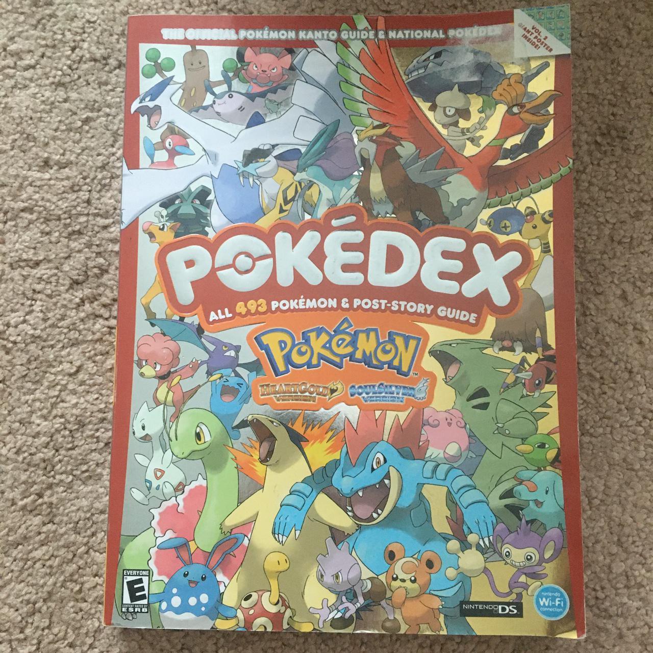 Pokémon HeartGold & SoulSilver The Official Pokémon Kanto Guide National  Pokédex: Official Strategy Guide By Pokemon Company International