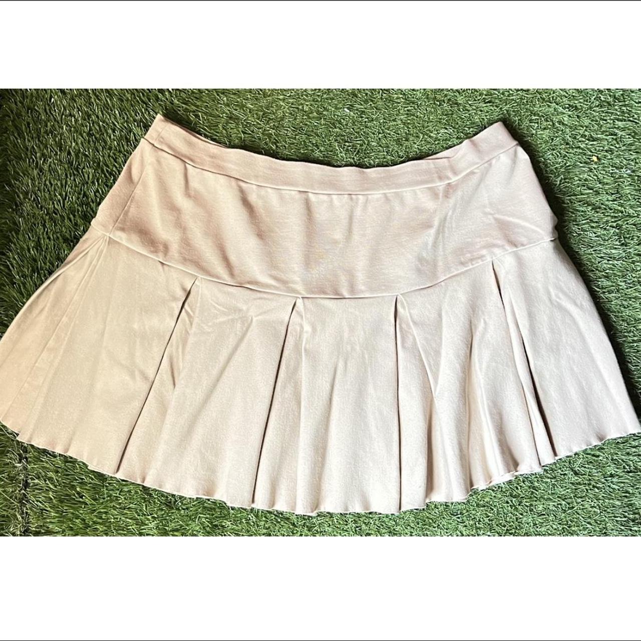 Urban Outfitters Women's Khaki and Tan Skirt Depop