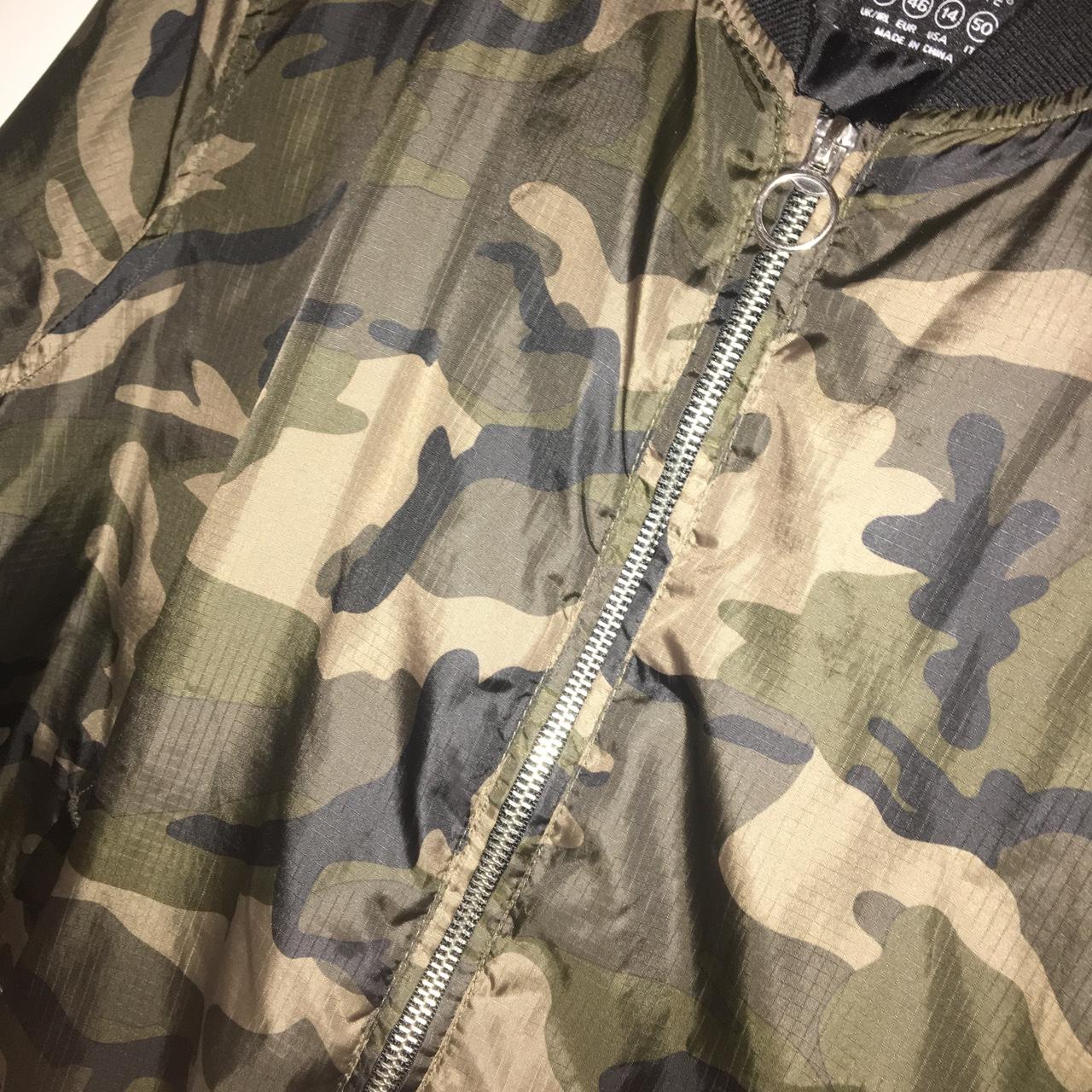 Camo bomber clearance jacket primark