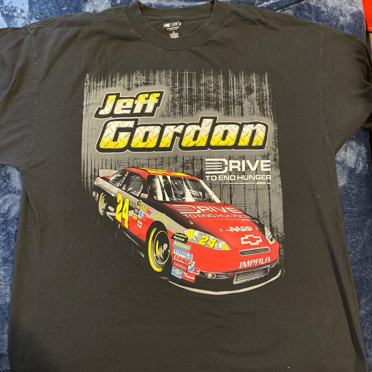 Jeff Gordon Drive to end Hunger T shirt jeffgordon Depop