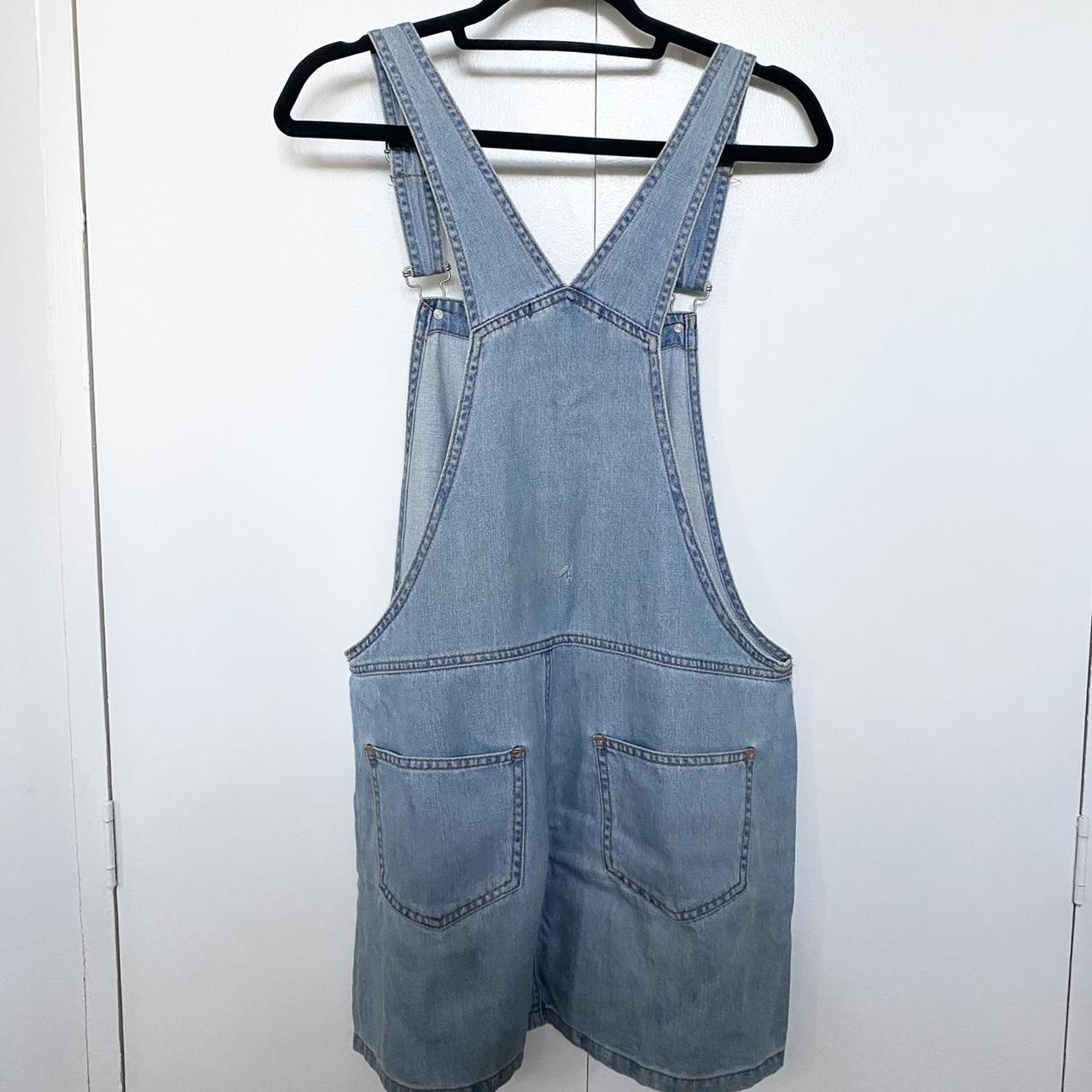 Sportsgirl denim pinafore - Depop