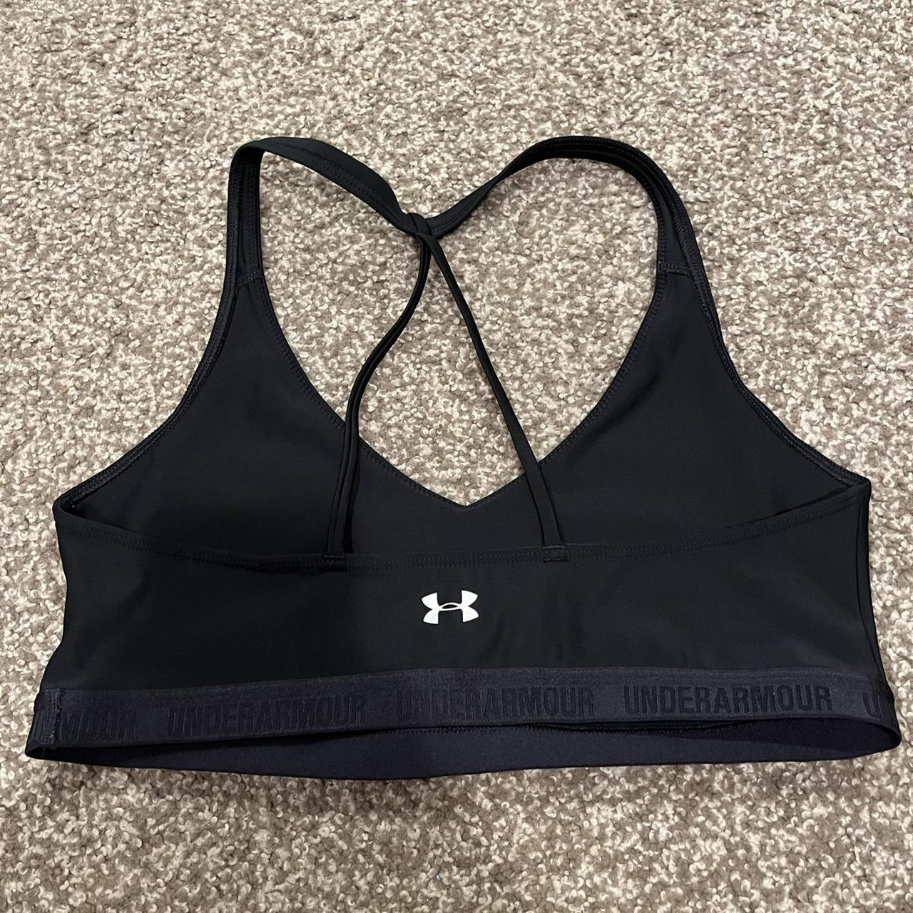 under armour sports bra no pads. about size medium Depop