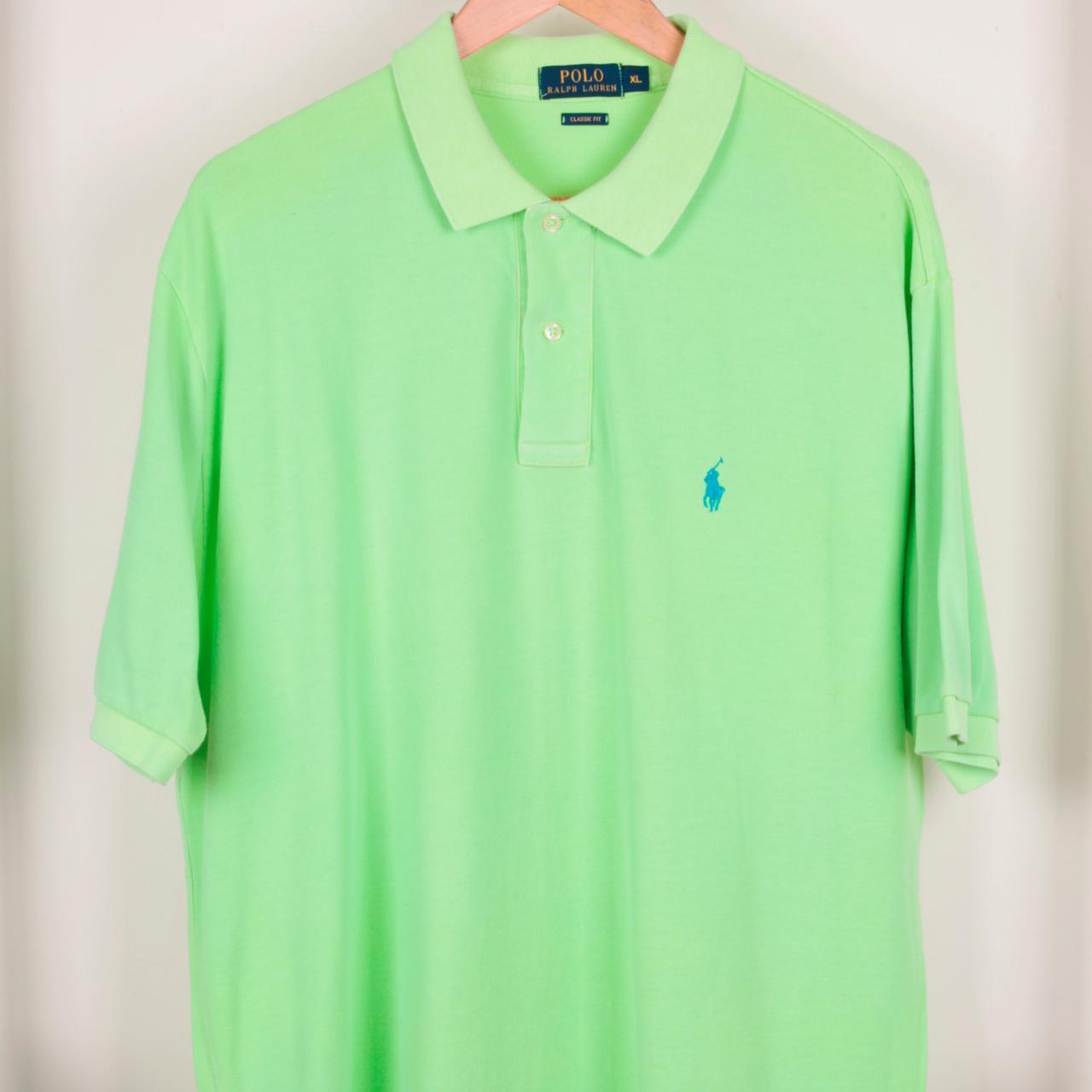 Polo Ralph Lauren Men's Green Polo-shirts | Depop