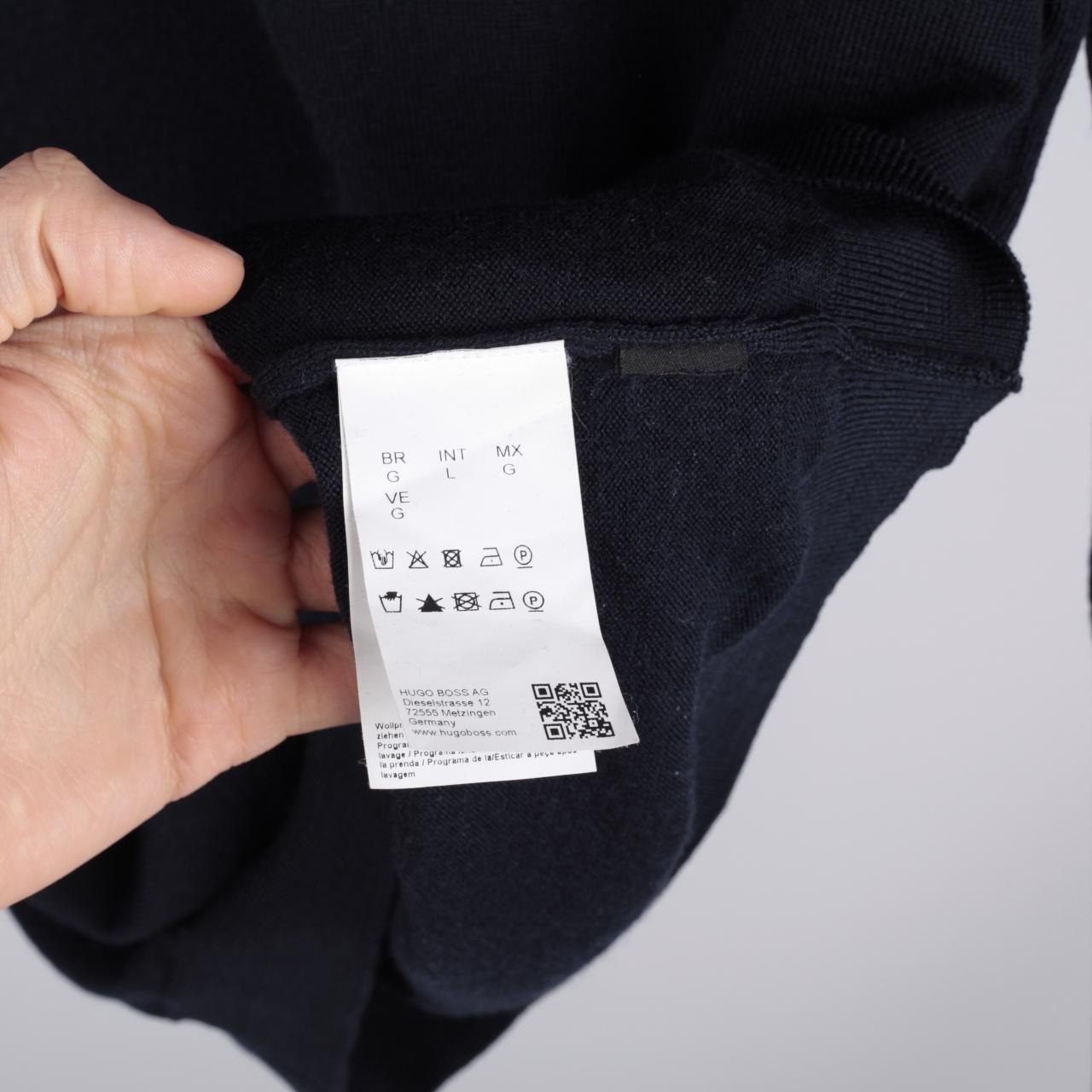 Hugo Boss Men's Navy Jumper Depop