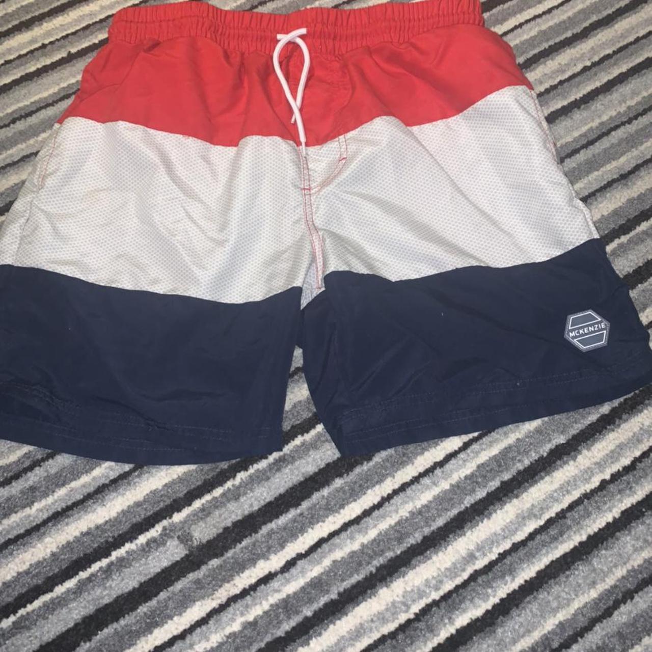 Men's Red and Blue Shorts | Depop