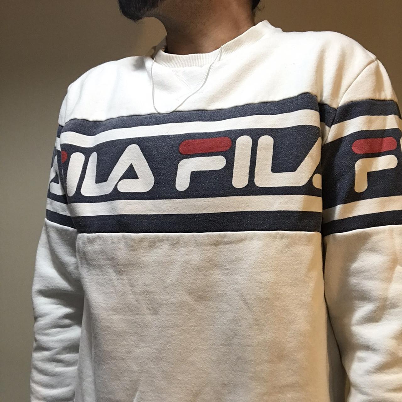 Vintage deals fila jumper