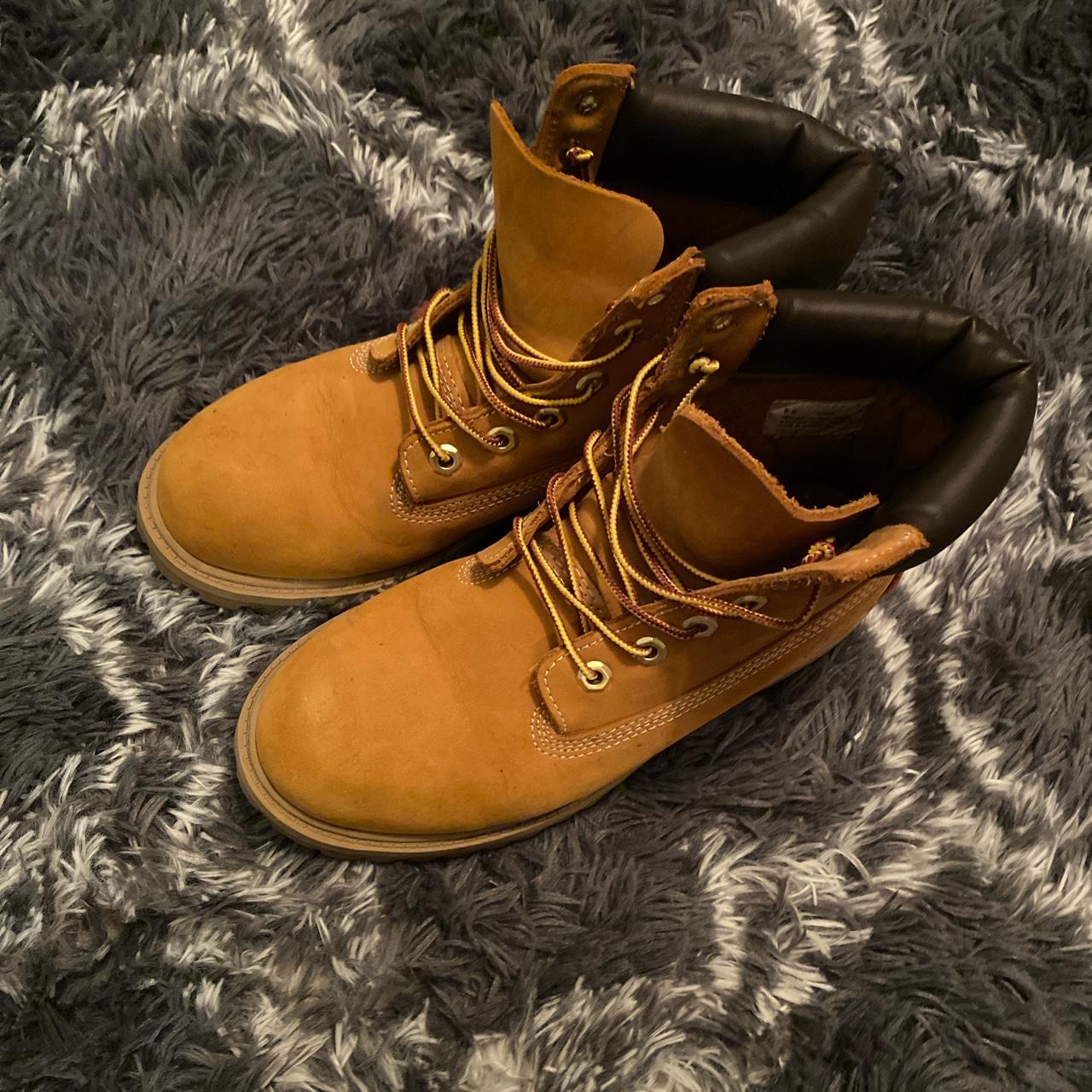 timbs size 5 men (i’m a 7-7.5 women) #timbs #buttas... - Depop