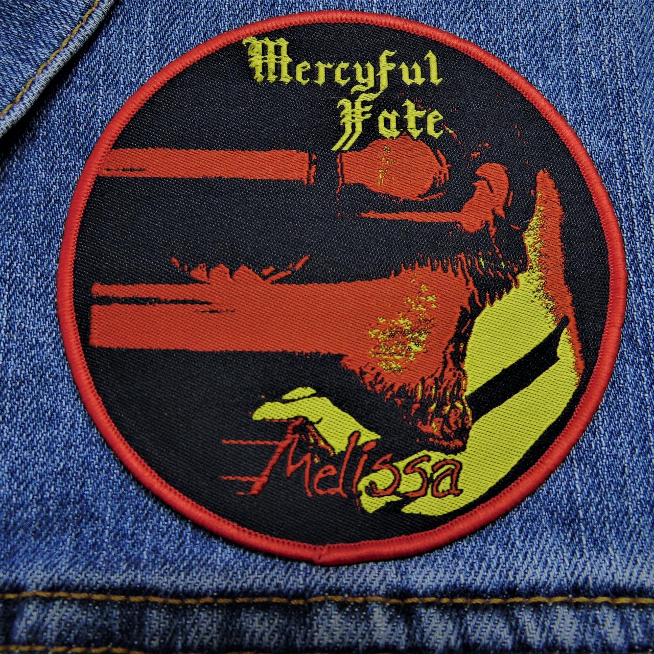 MERCYFUL FATE WOVEN PATCH HEAVY METAL FROM... - Depop