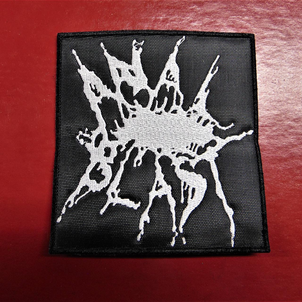 ANAL BLAST EMBROIDERED PATCH PORN GORE GRIND METAL... - Depop