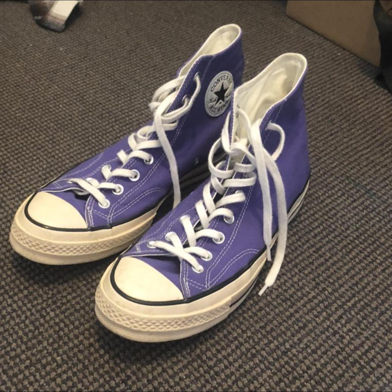 purple converse size 8